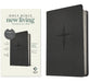 NLT Premium Value Thinline Bible, Filament-Enabled Edition, Trinity Cross Black