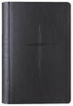 NLT Premium Value Thinline Bible, Filament-Enabled Edition, Trinity Cross Black
