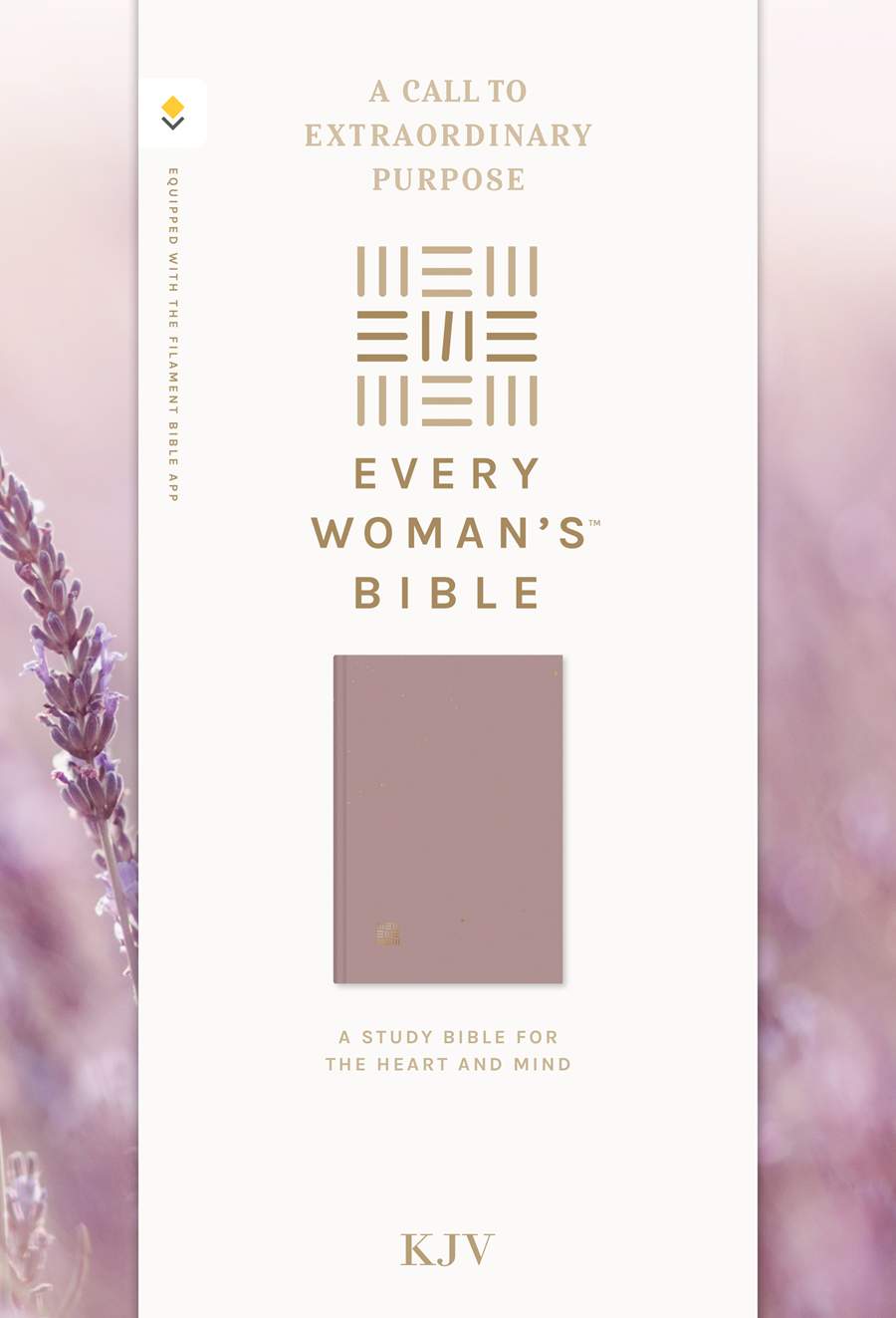 KJV Every Woman's Bible Filament-Enabled, Plum (Red Letter Edition)