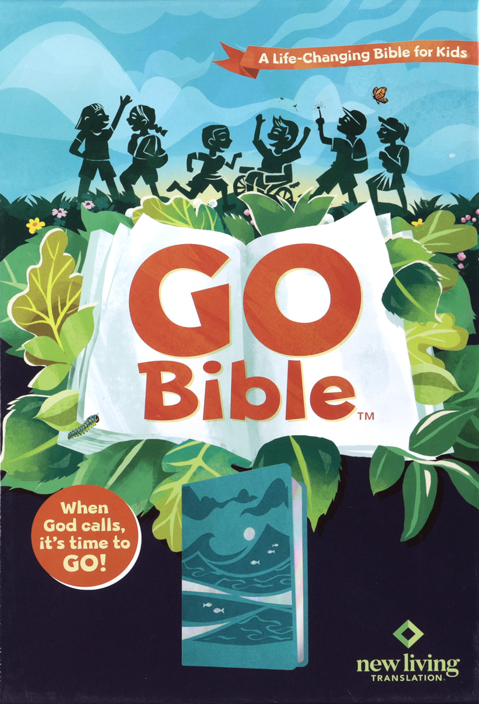 NLT Go Bible for Kids, Teal Ocean
