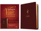 RVR60 Biblia de estudio del diario vivir letra grande Vino tinto, Letra Roja)