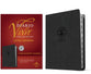 RVR60 Biblia de estudio del diario vivir letra grande Carbón Índice (Letra Roja) (RVR60 Daily Living Study Bible Large Print Charcoal Indexed Red Letter, Spanish Edition)