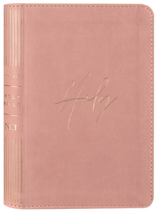 NLT Compact Bible Filament Enabled Holy Dusty Pink (Red Letter Edition)