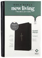 NLT Compact Giant Print Zipper Bible Filament Enabled Black Cross (Red Letter Edition)