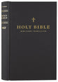 NLT Church Bible Black (Black Letter Edition)