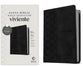 NTV Biblia manual letra grande con Filament Negro (Letra Roja) (NTV Large Print Bible with Filament Black, Red Letter, Spanish Edition)