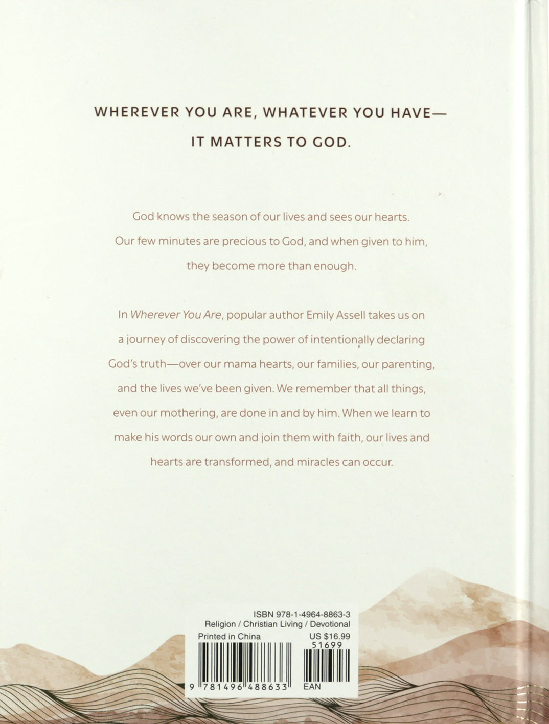 Wherever You Are: Devotions and Declarations for Moms