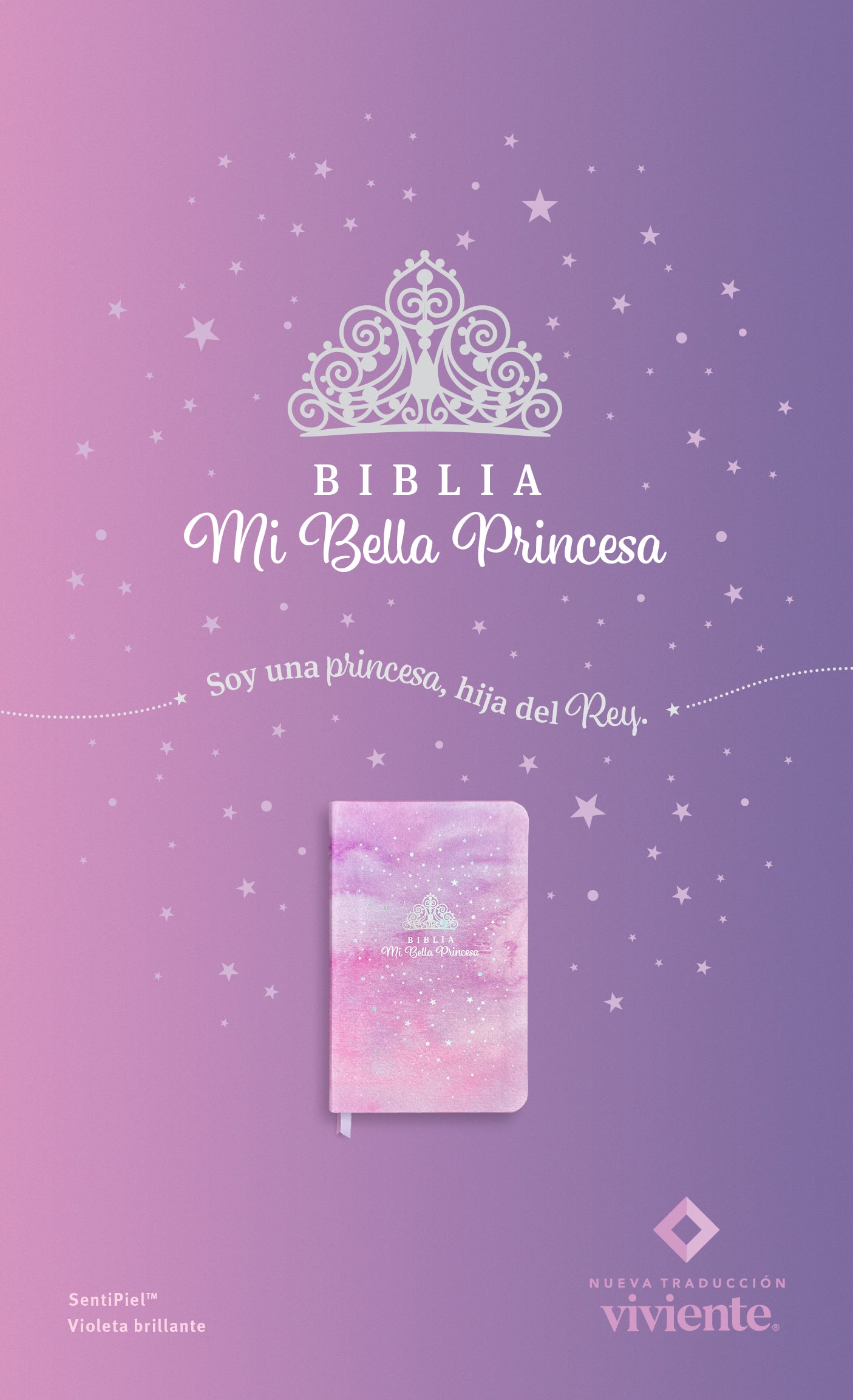 NTV Mi bella princesa Biblia Violeta brillante (My Beautiful Princess Bible, Spanish Edition)