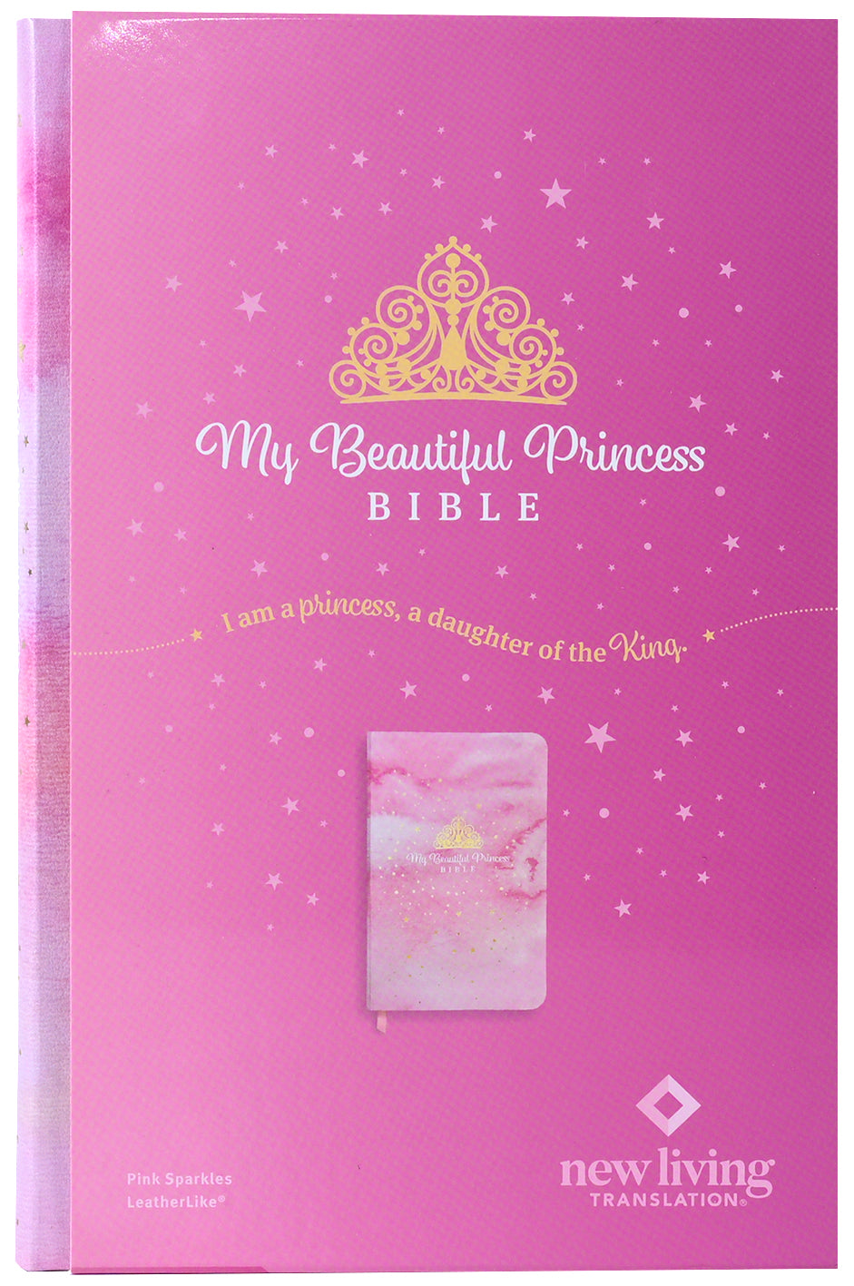 NLT My Beautiful Princess Bible Pink Sparkles