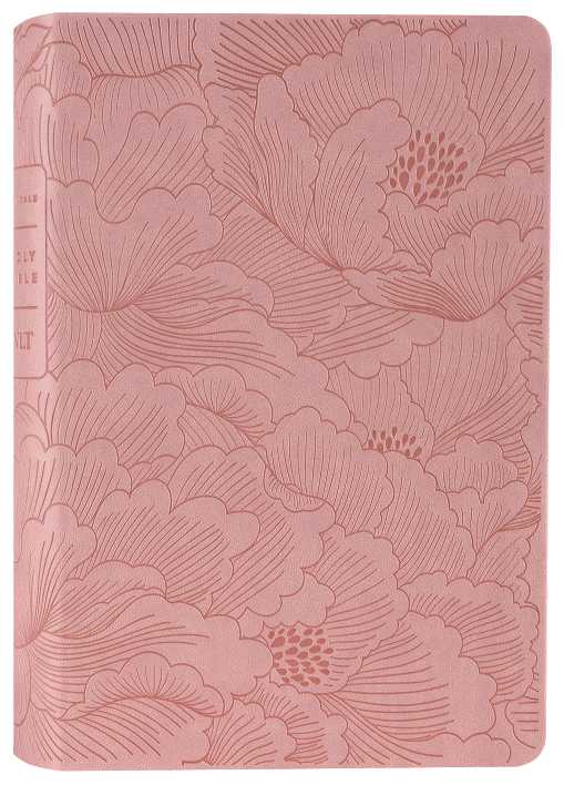 NLT Premium Gift Bible Filament Enabled Dusty Pink Petals (Red Letter Edition)
