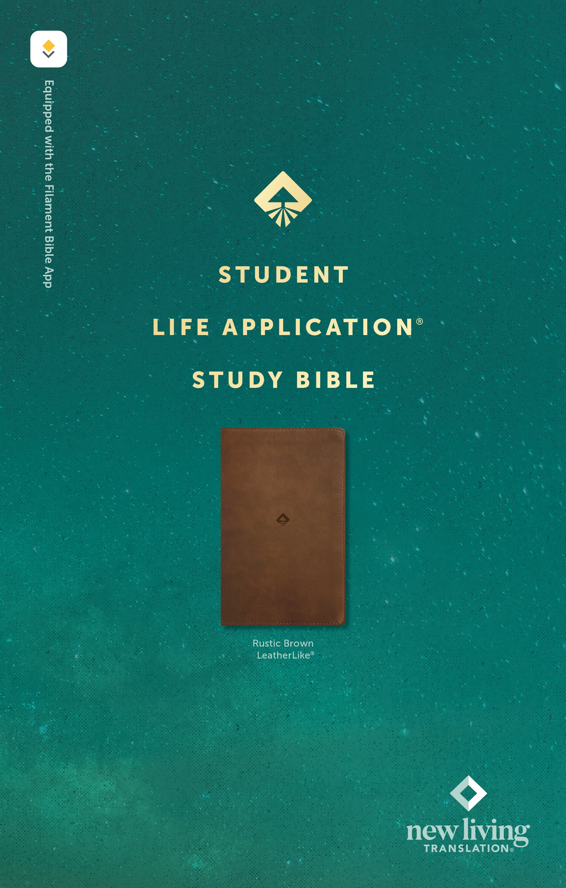 NLT Student Life Application Study Bible Filament Enabled Rustic Brown (Red Letter Edition)