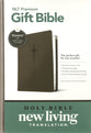 NLT Premium Gift Bible Star Cross Taupe (Red Letter Edition)