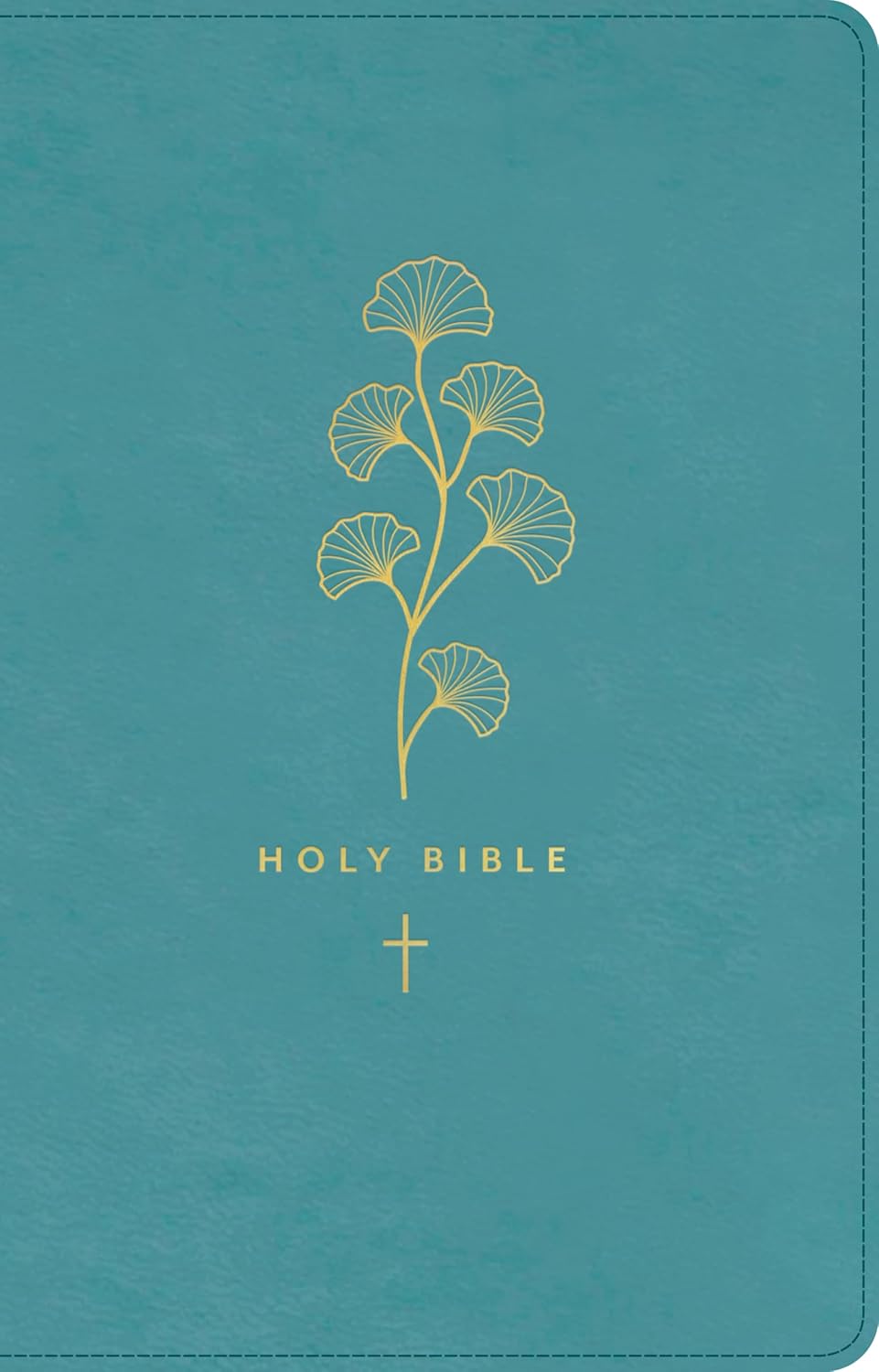 NLT Premium Gift Bible, Filament Enabled, Teal Cross (Red Letter Edition)