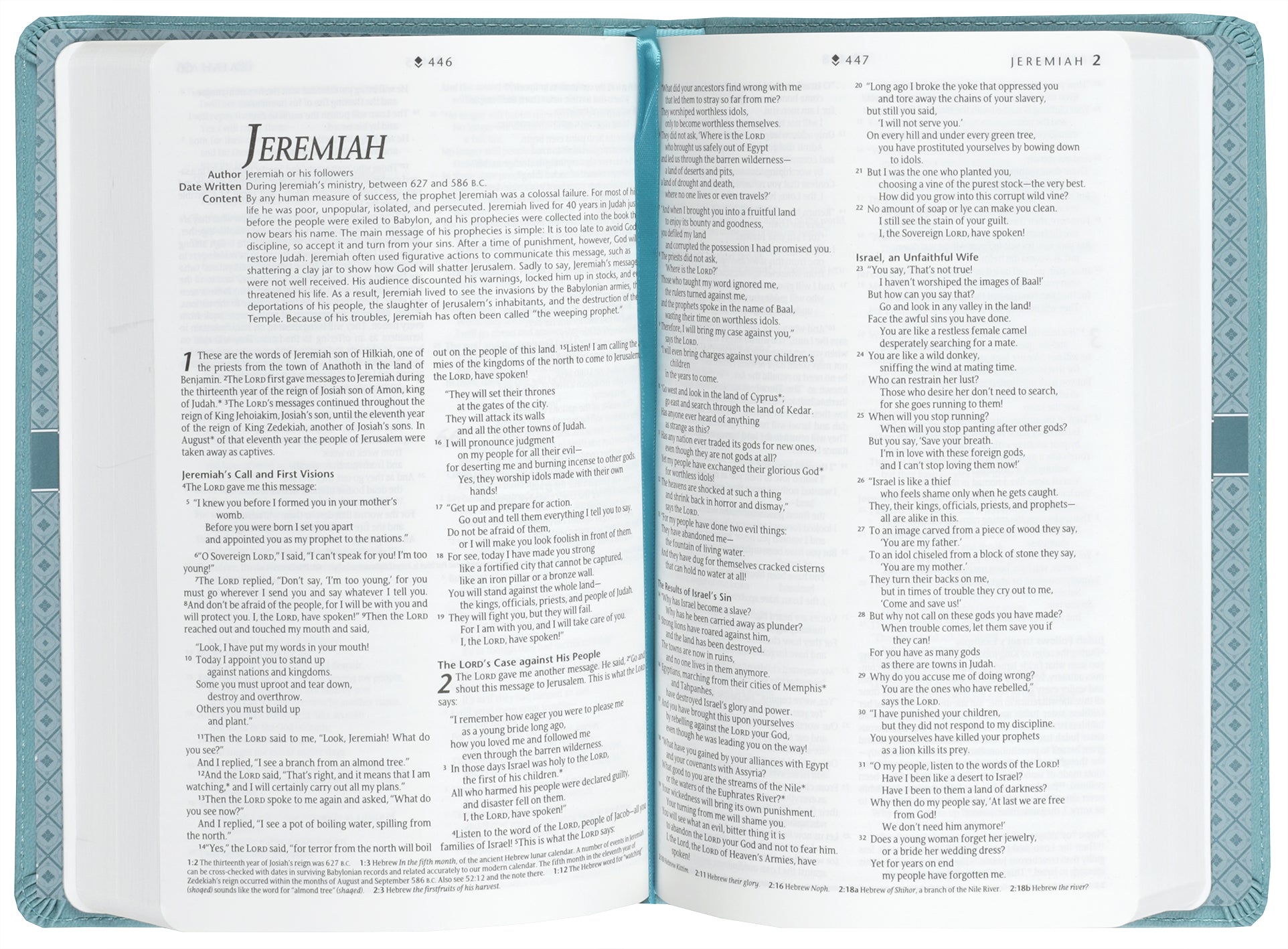 NLT Premium Gift Bible, Filament Enabled, Teal Cross (Red Letter Edition)