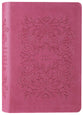 NLT Premium Gift Bible Very Berry Pink Vines (Red Letter Edition)
