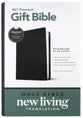 NLT Premium Gift Bible Classic Black (Red Letter Edition)