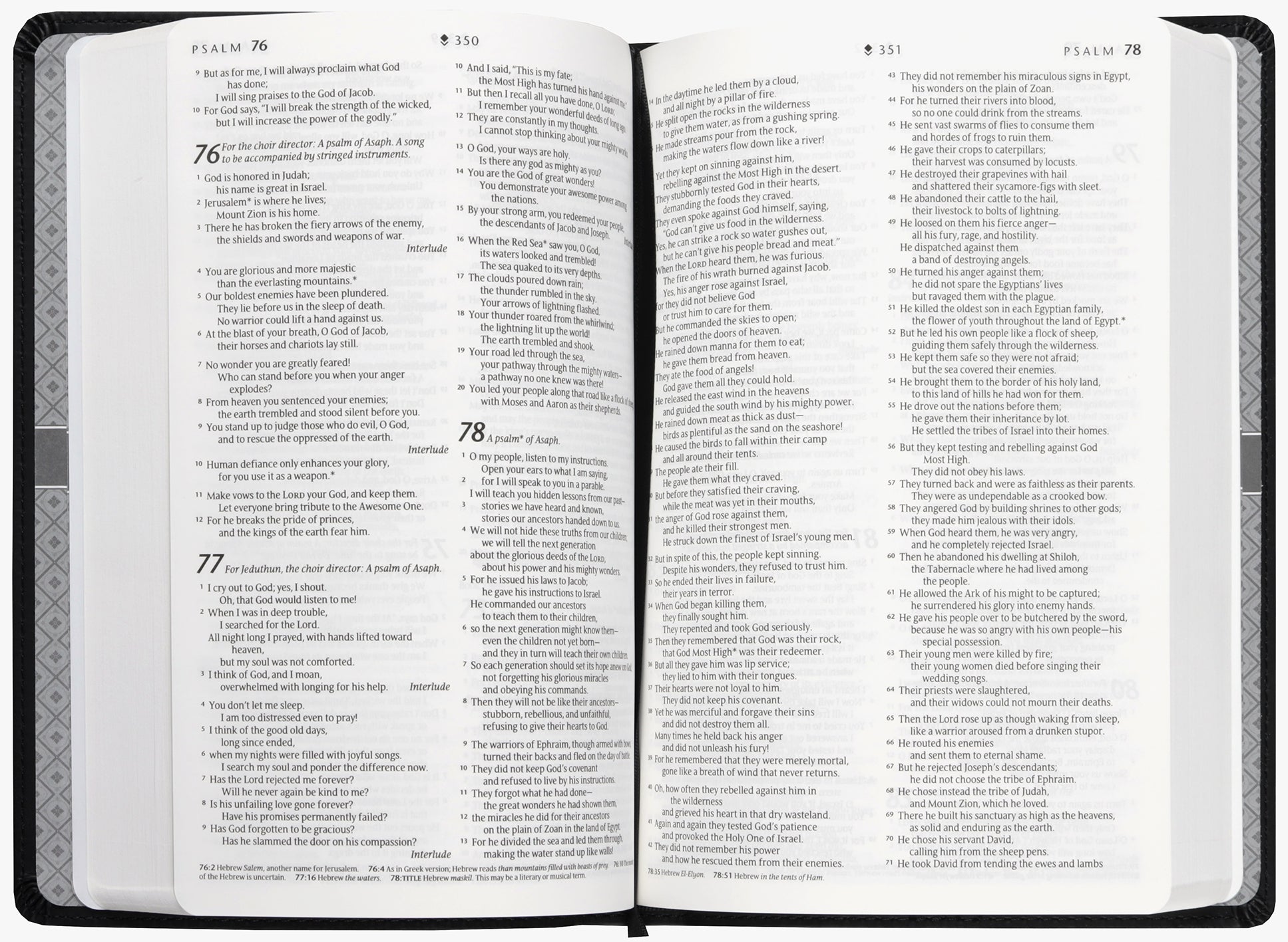 NLT Premium Gift Bible Classic Black (Red Letter Edition)