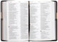 NLT Premium Gift Bible Dark Brown/Tan (Red Letter Edition)