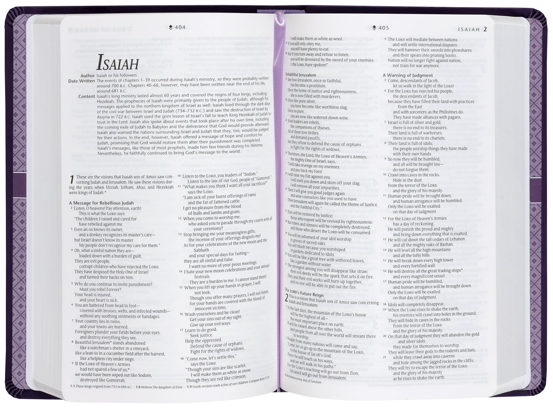 NLT Premium Gift Bible Filament Enabled Purple Petals (Red Letter Edition)
