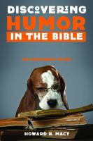 Discovering Humor in the Bible: An Explorer's Guide