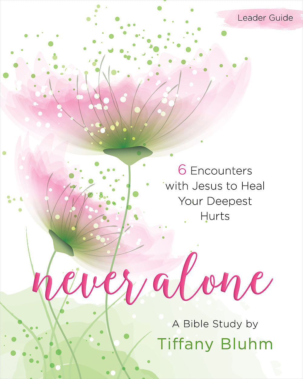 Never Alone Women's Bible Study: 6 Encounters With Jesus to Heal Your Deepest Hurts (Participant Workbook)