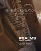 Psalms : A Comprehensive Verse-By-Verse Exploration of the Bible (Participant Book, Large Print) (Genesis To Revelation Series)