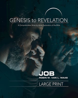 Job : A Comprehensive Verse-By-Verse Exploration of the Bible (Participant Book, Large Print) (Genesis To Revelation Series)