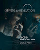 Job : A Comprehensive Verse-By-Verse Exploration of the Bible (Participant Book, Large Print) (Genesis To Revelation Series)