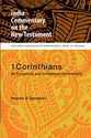 1 Corinthians - An Exegetical and Contextual Commentary (India Commentary On The New Testament Series)