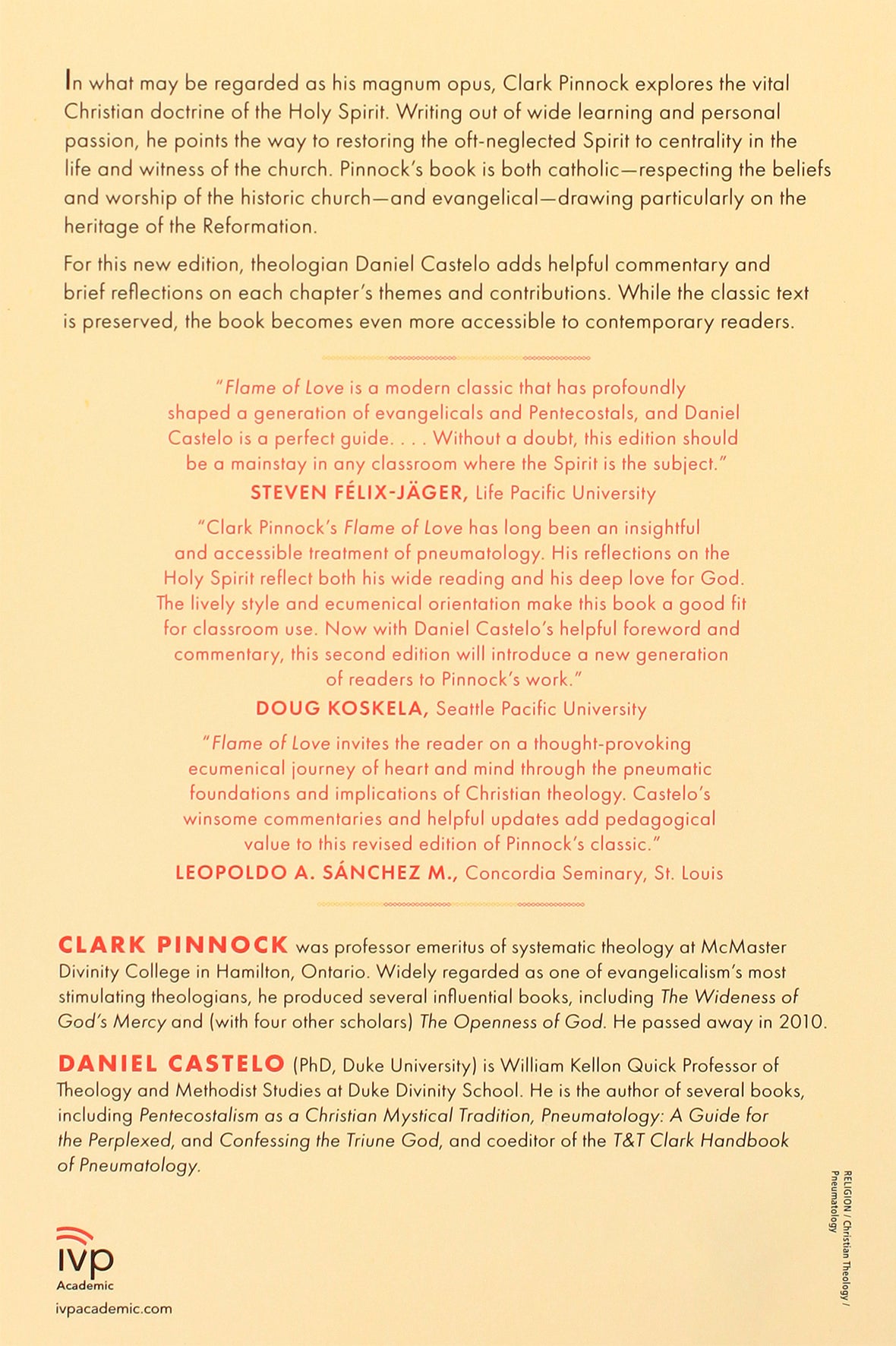 Flame of Love: A Theology of the Holy Spirit