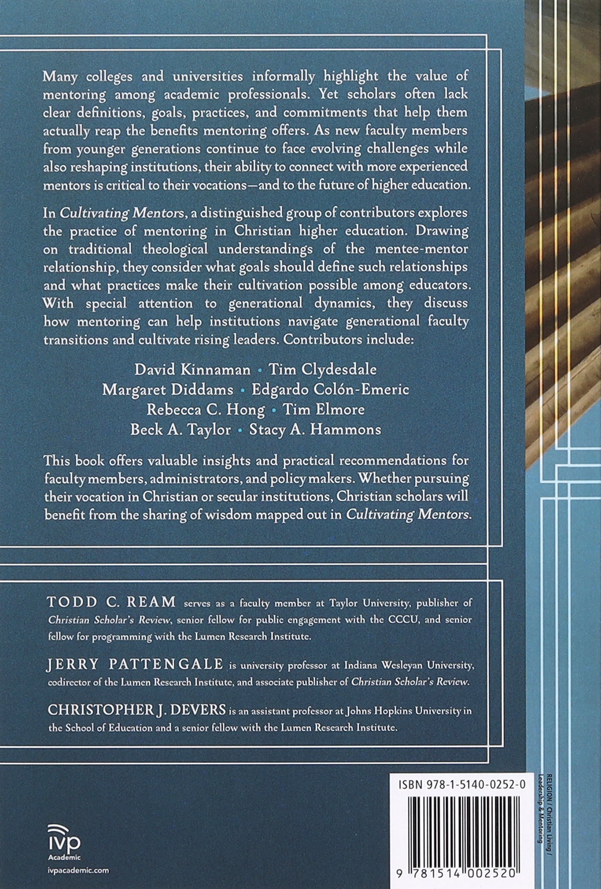 Cultivating Mentors: Sharing Wisdom in Christian Higher Education