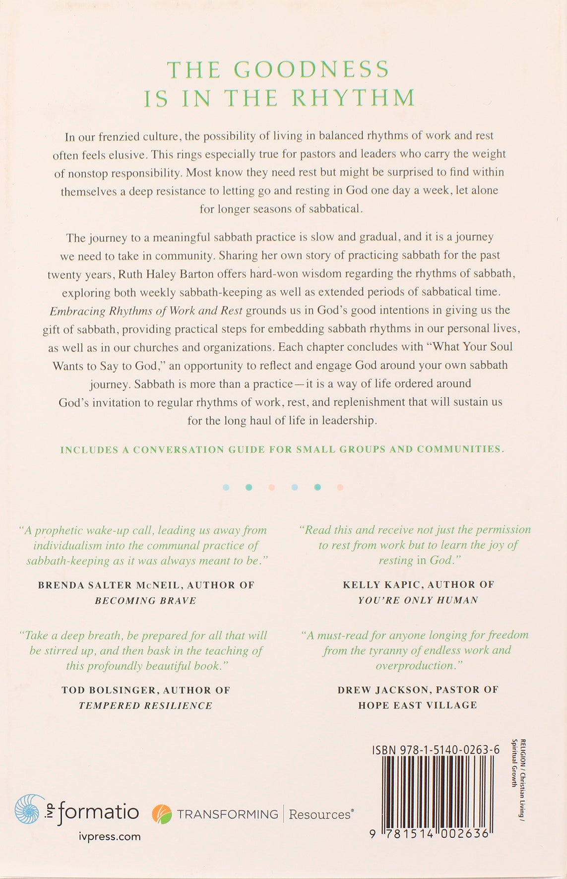 Embracing Rhythms of Work and Rest: From Sabbath to Sabbatical and Back Again