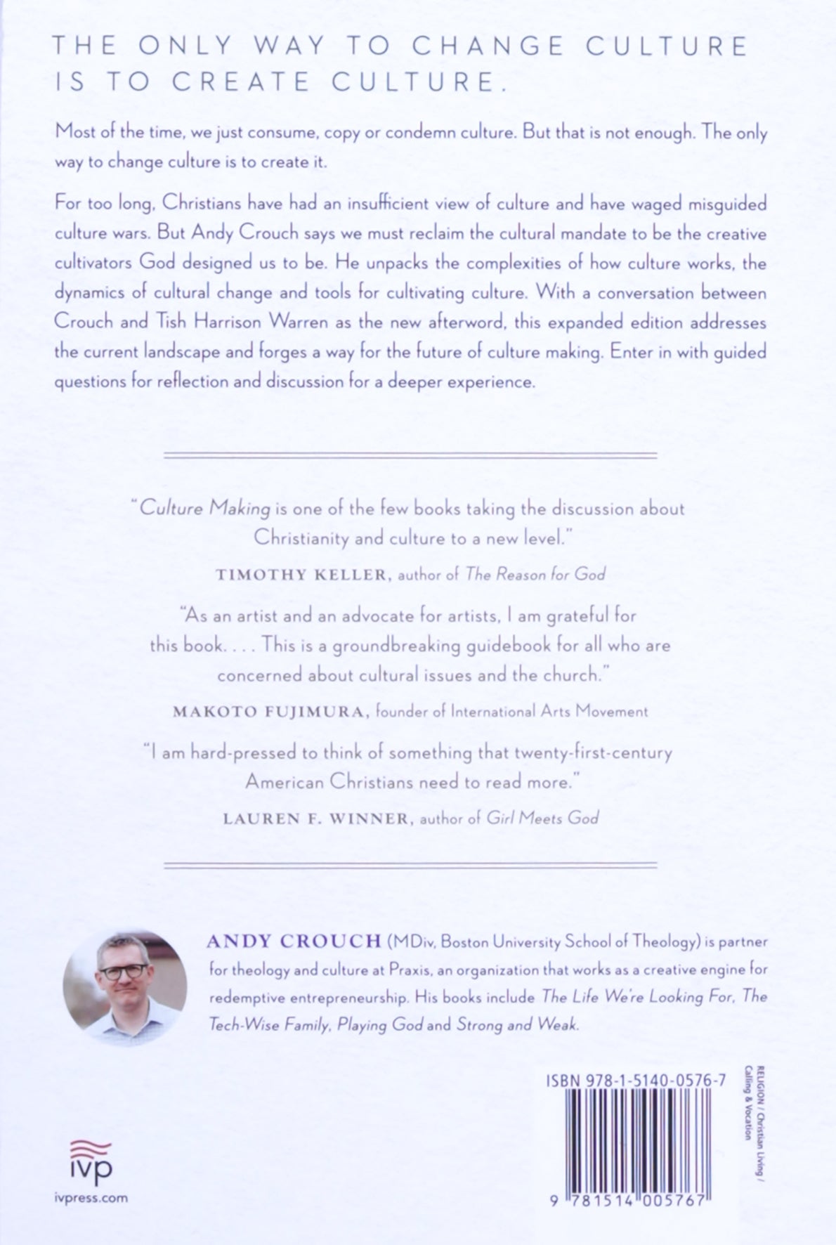 Culture Making - 2nd Edition: Recovering Our Creative Calling