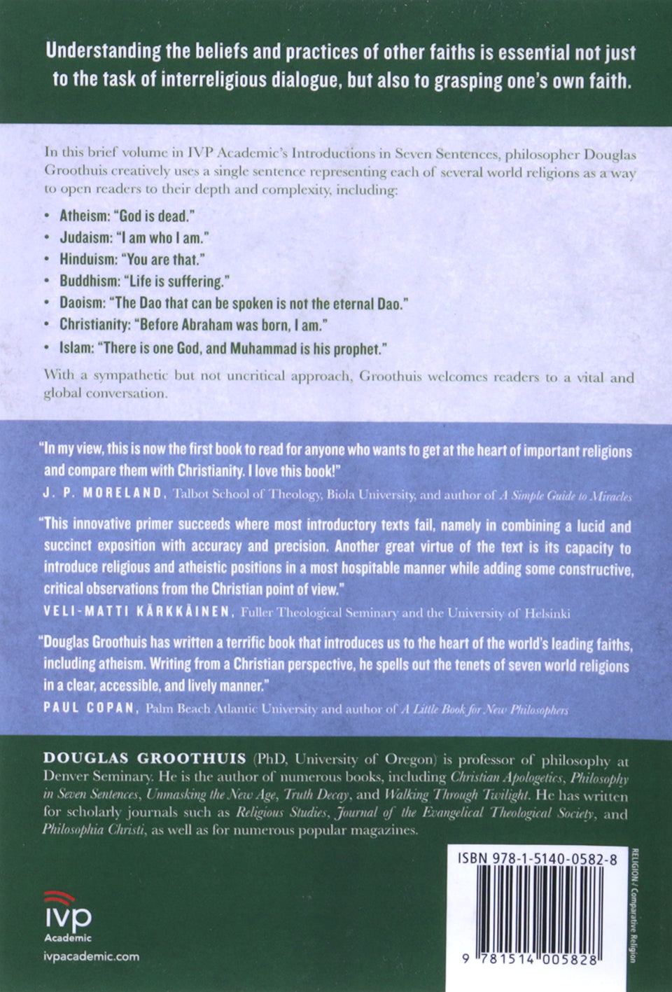 World Religions in Seven Sentences: A Small Introduction to a Vast Topic