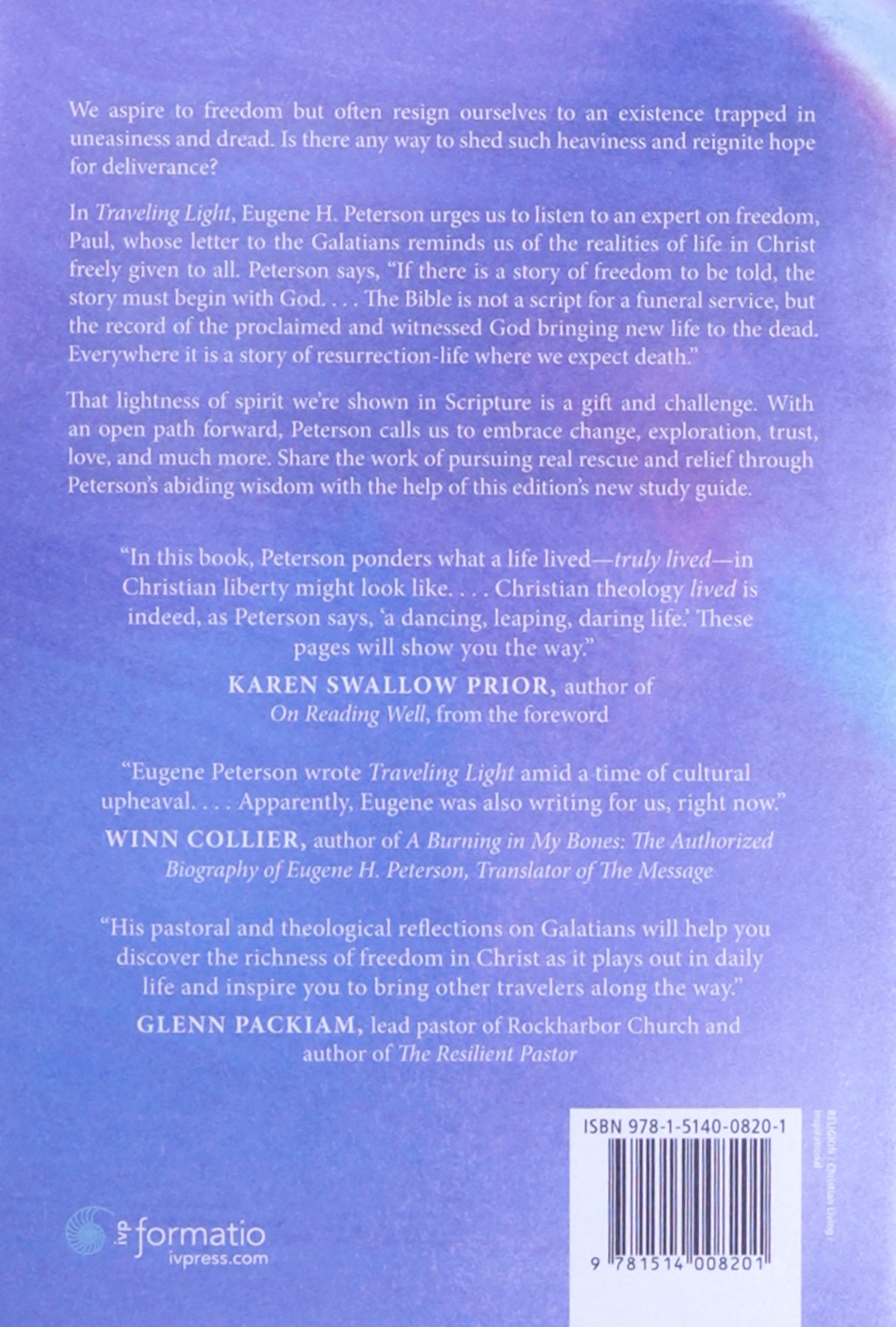 Traveling Light: Galatians and the Free Life in Christ