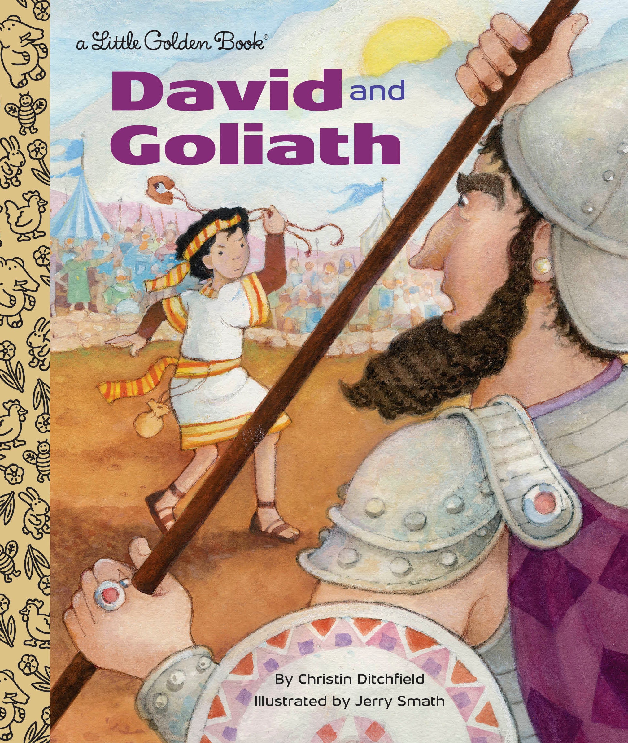 David and Goliath (Little Golden Book Series)