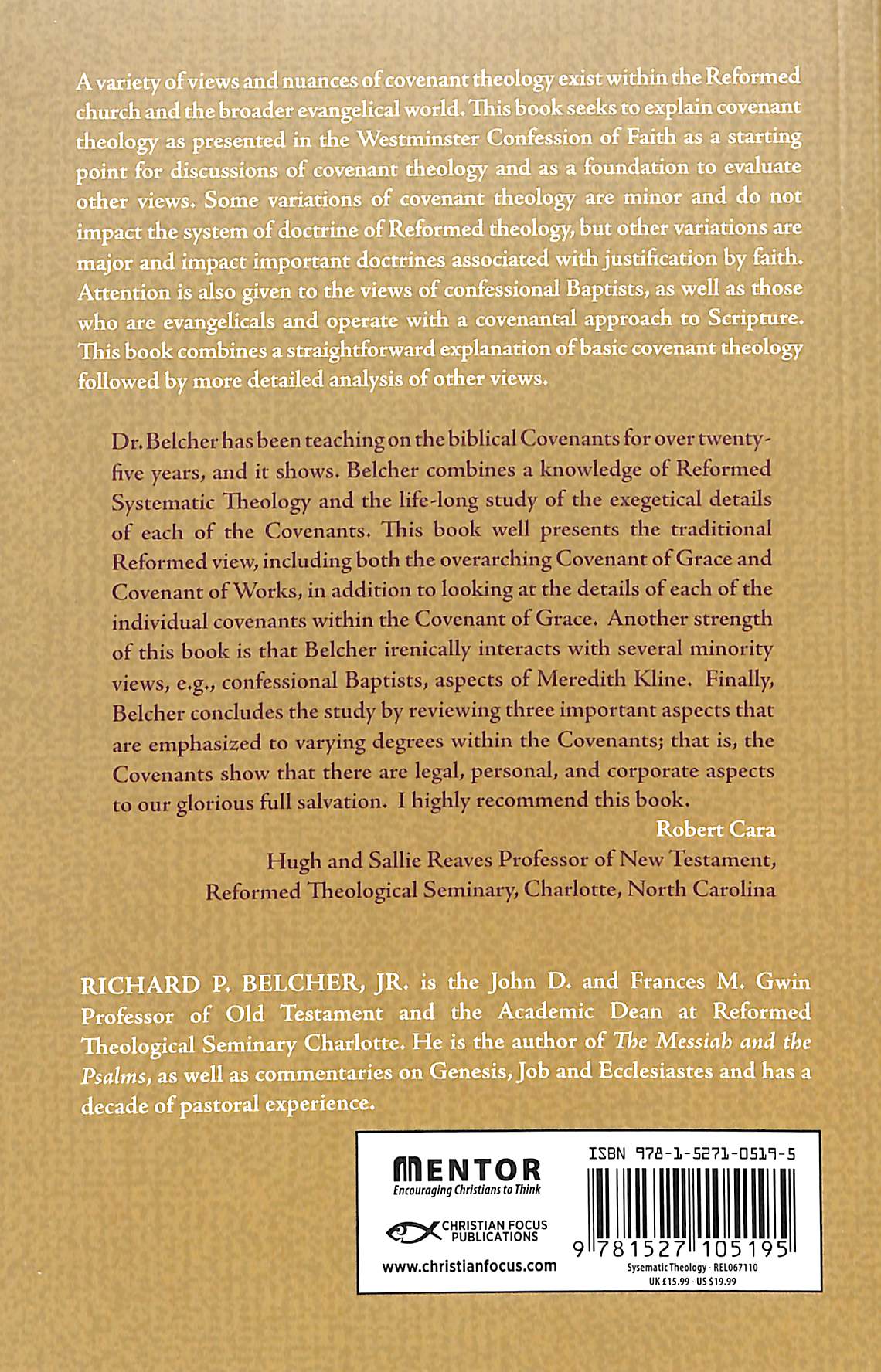 The Fulfillment of the Promises of God: An Explanation of Covenant Theology