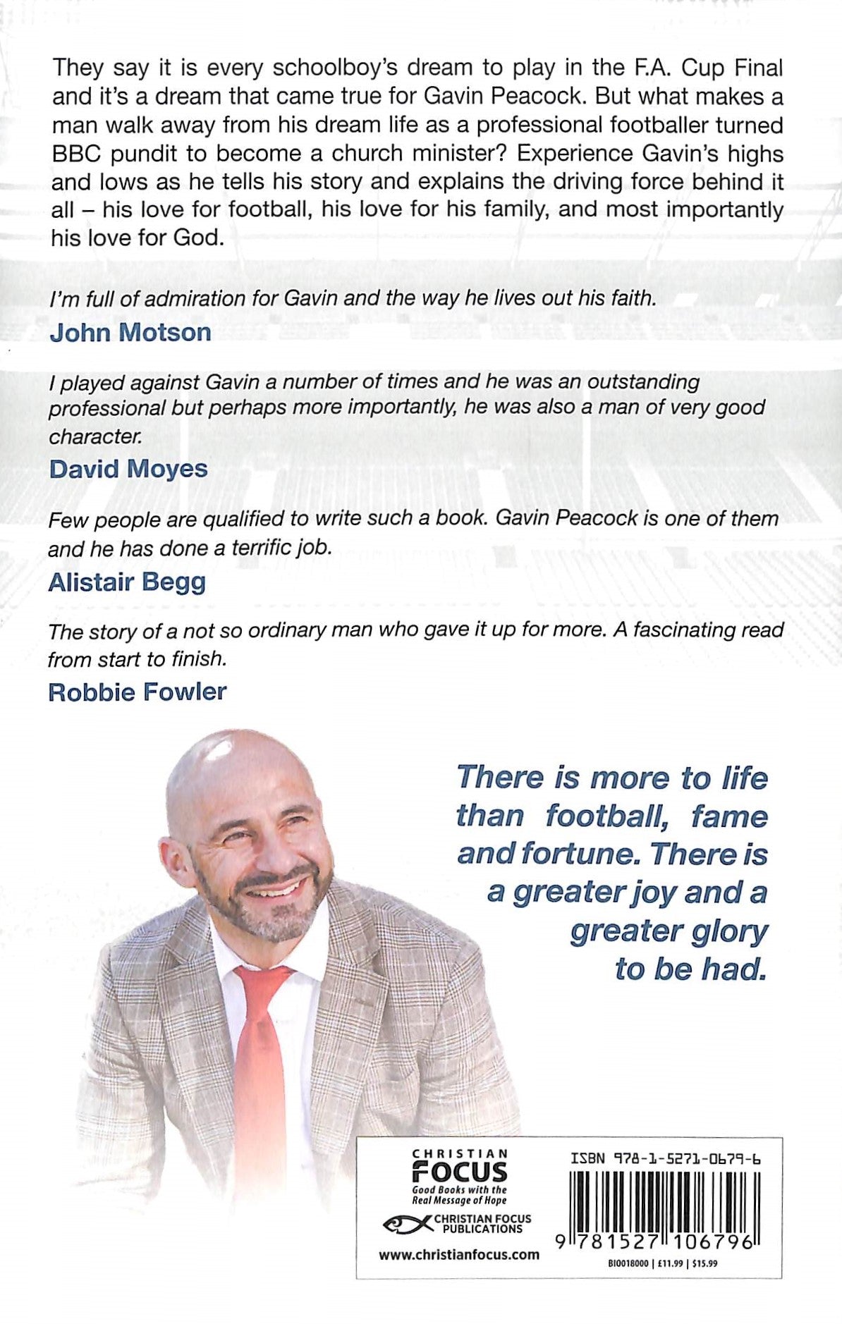 A Greater Glory: My Journey From the Pitch to the Pulpit