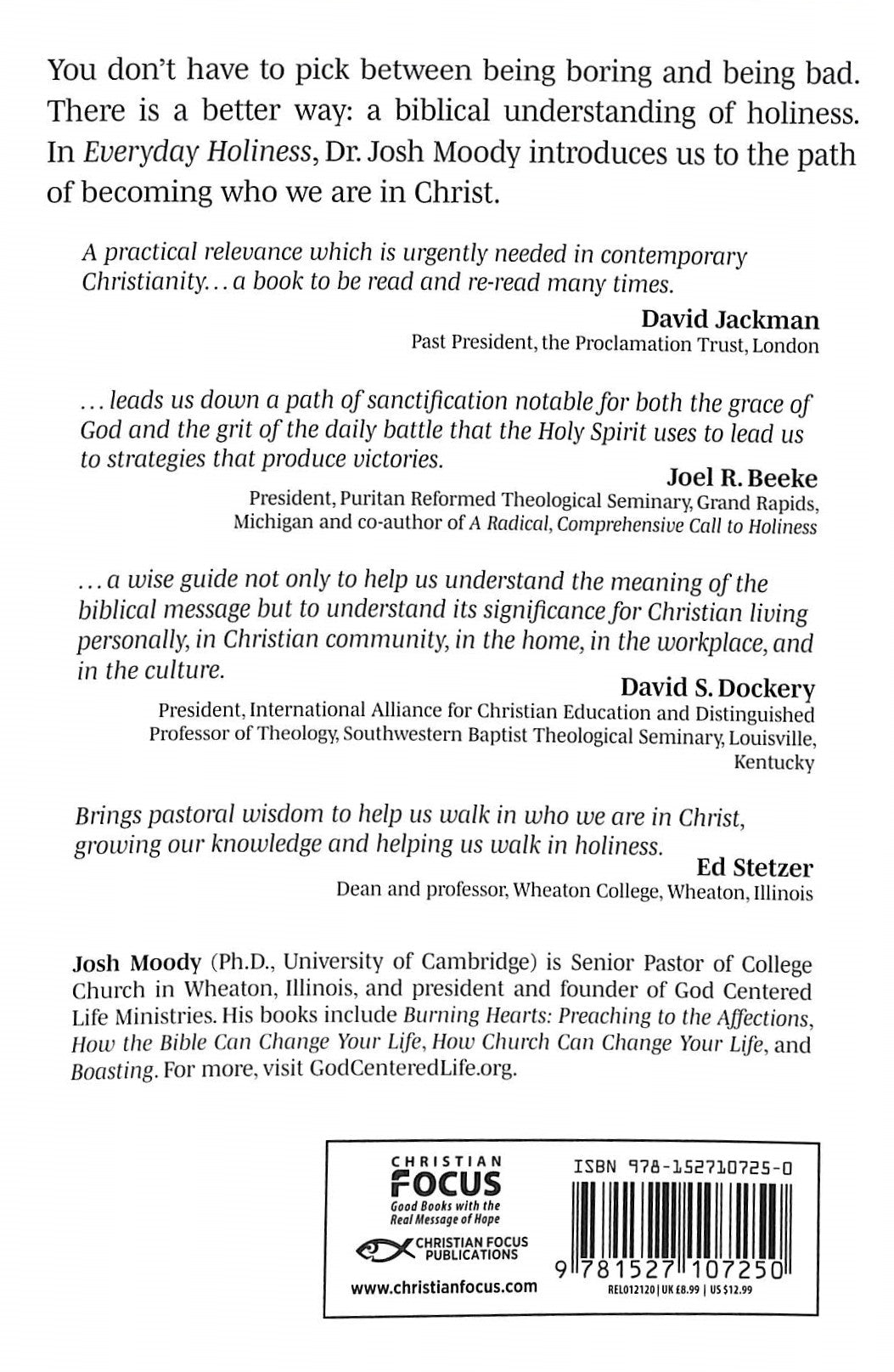 The Real Nature of Gospel Holiness: Insights From Paul's Letters to the Colossians