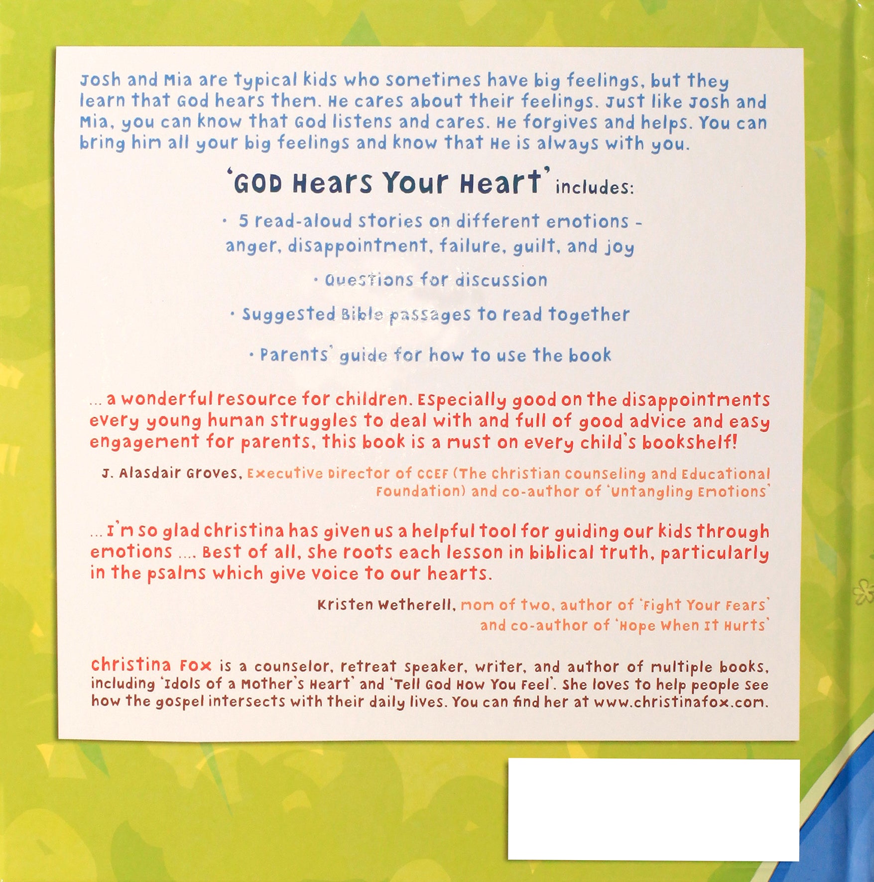 God Hears Your Heart: Helping Kids Pray About Hard Emotions