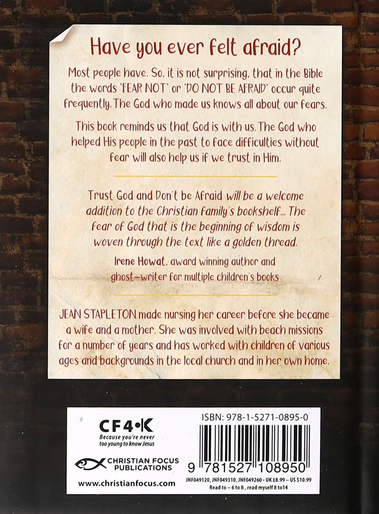 Trust God- Don't Be Afraid: 40 Bible Readings About Faith