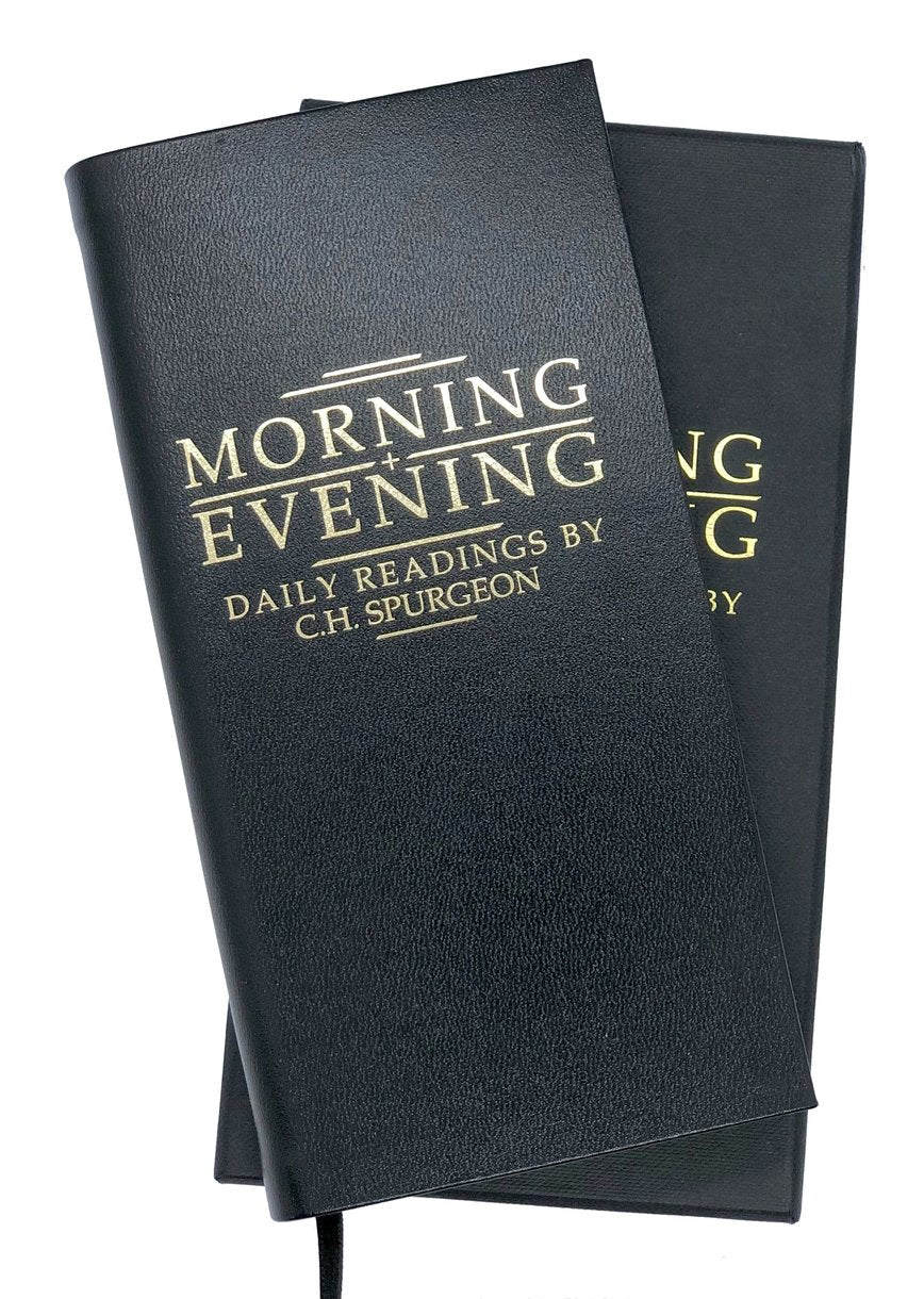 Morning and Evening: Daily Readings By C. H. Spurgeon (Black)