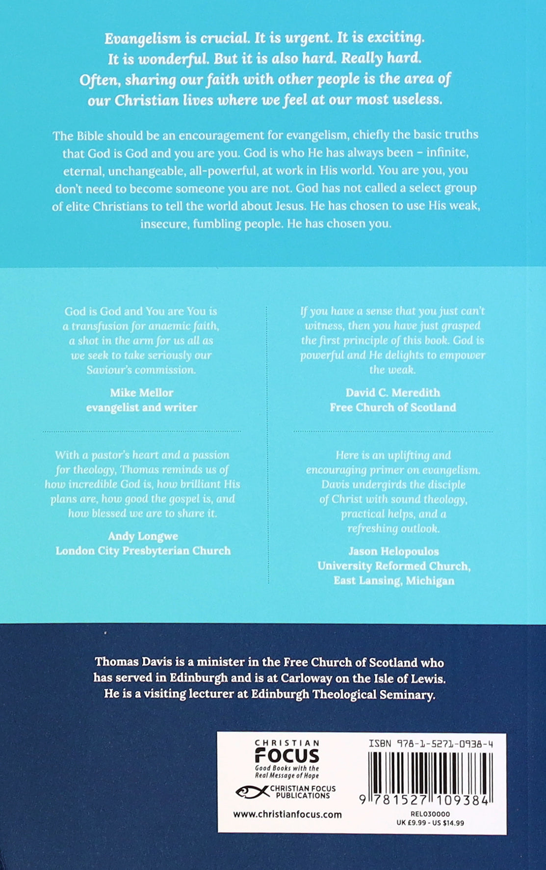God is God and You Are You: Theology to Help Us Share Our Faith
