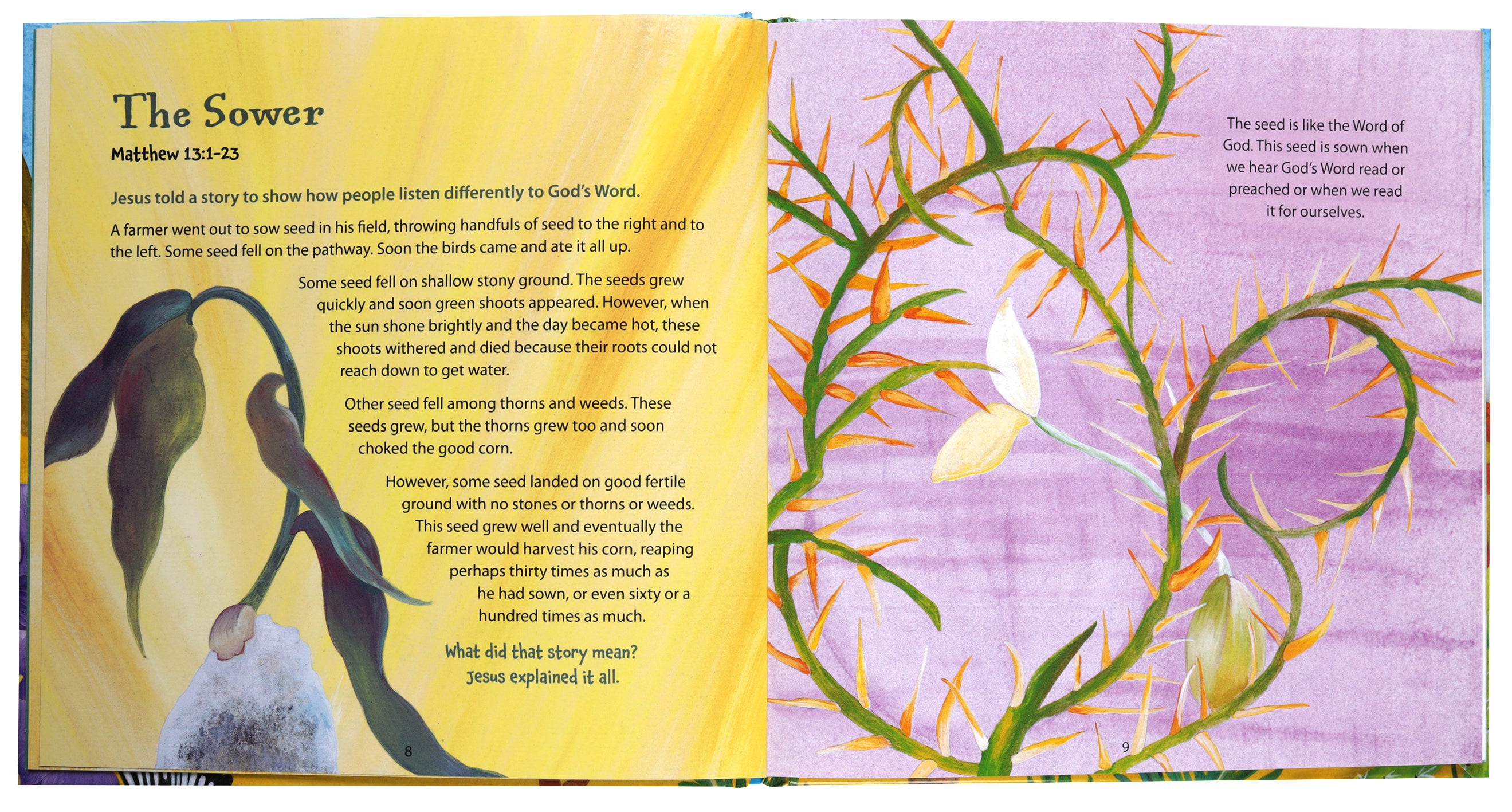 Jesus’ Stories: A Family Parable Devotional