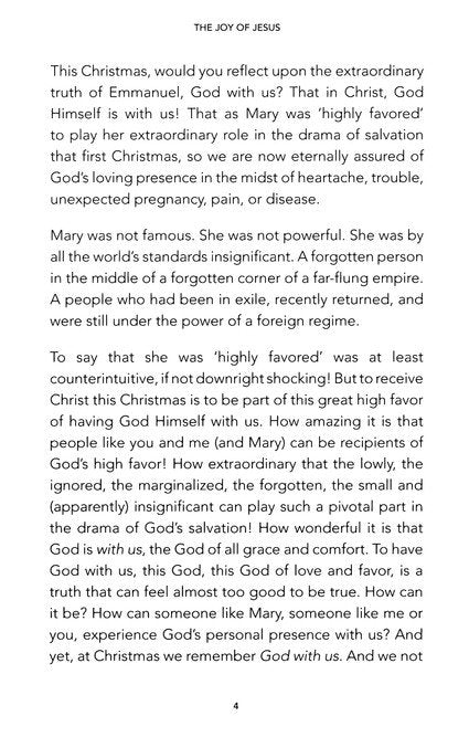 The Joy of Jesus: 25 Devotional Readings for Christmas