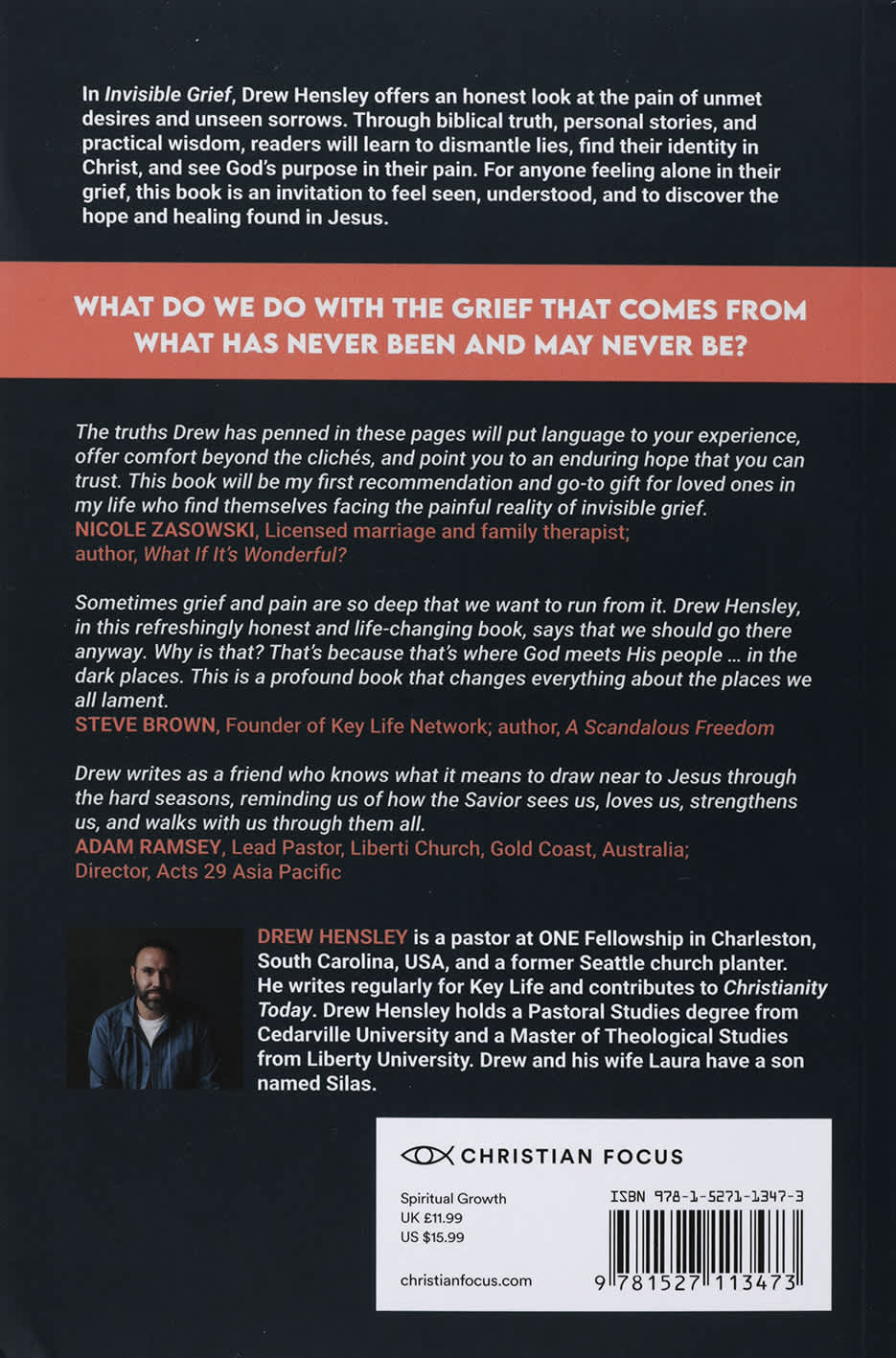 Invisible Grief: An Honest Conversation on the Pain and Loss of Unrealized Hopes, Dreams, and Good Desires