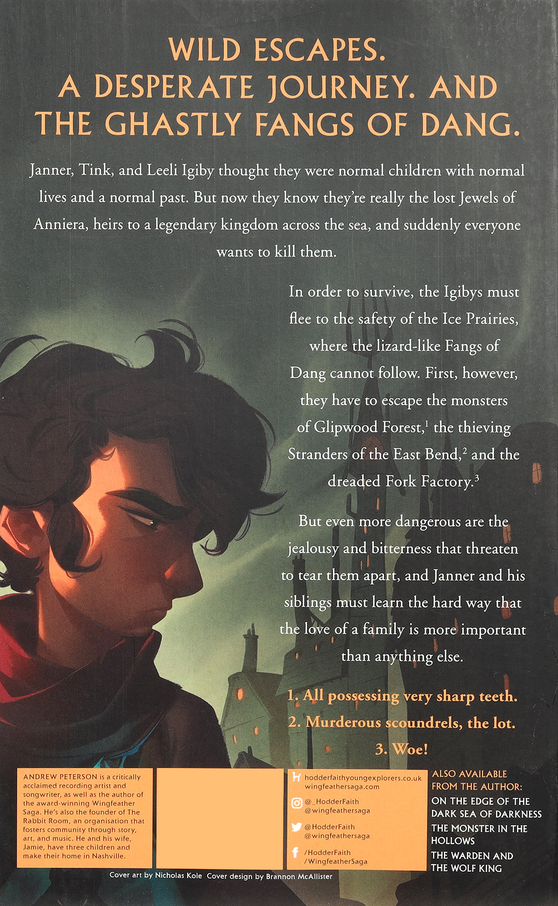 North! Or Be Eaten (#02 in The Wingfeather Saga Series)