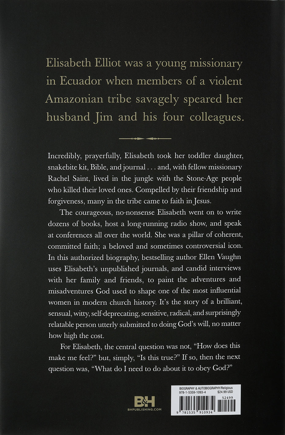 Becoming Elisabeth Elliot