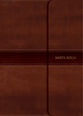Nvi Biblia Compacta Letra Grande Marron Solapa Con Iman (Large Print Magnetic Flap)