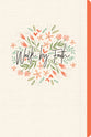 Journal: Walk By Faith, Floral Journal With Elastic Band, CSB Verses Throughout